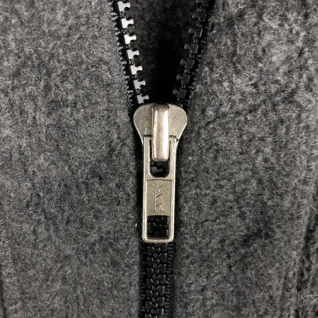 2000'S Patagonia Synchilla Fleece Jacket (25390SP00), Made in USA, Men's XL polyester Charcoal Vintage Second Hand