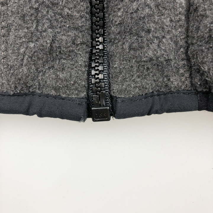 2000'S Patagonia Synchilla Fleece Jacket (25390SP00), Made in USA, Men's XL polyester Charcoal Vintage Second Hand
