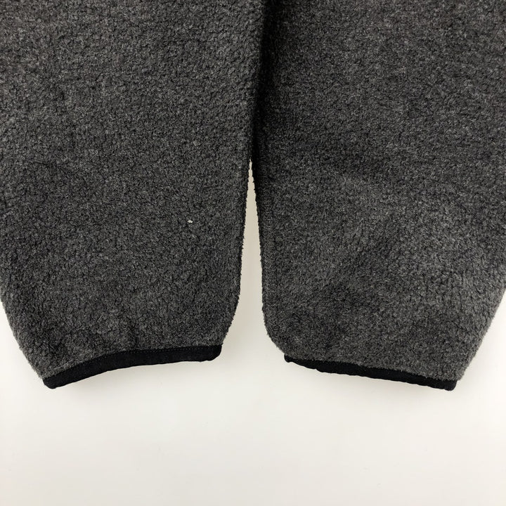 2000'S Patagonia Synchilla Fleece Jacket (25390SP00), Made in USA, Men's XL polyester Charcoal Vintage Second Hand