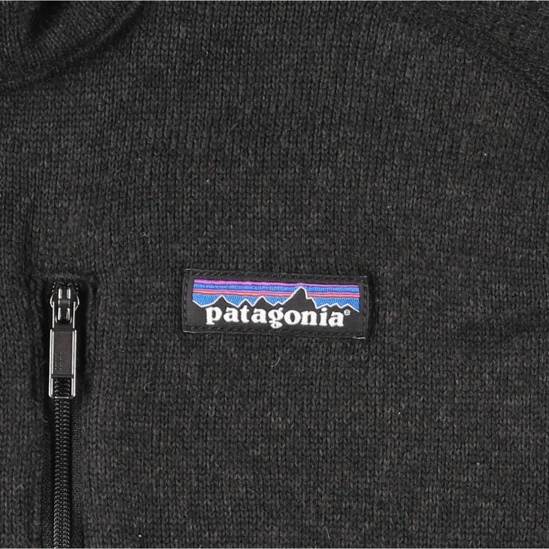 Patagonia Better Sweater 1 polyester black type Vintage Second Hand