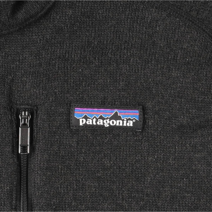 Patagonia Better Sweater 1 polyester black type Vintage Second Hand