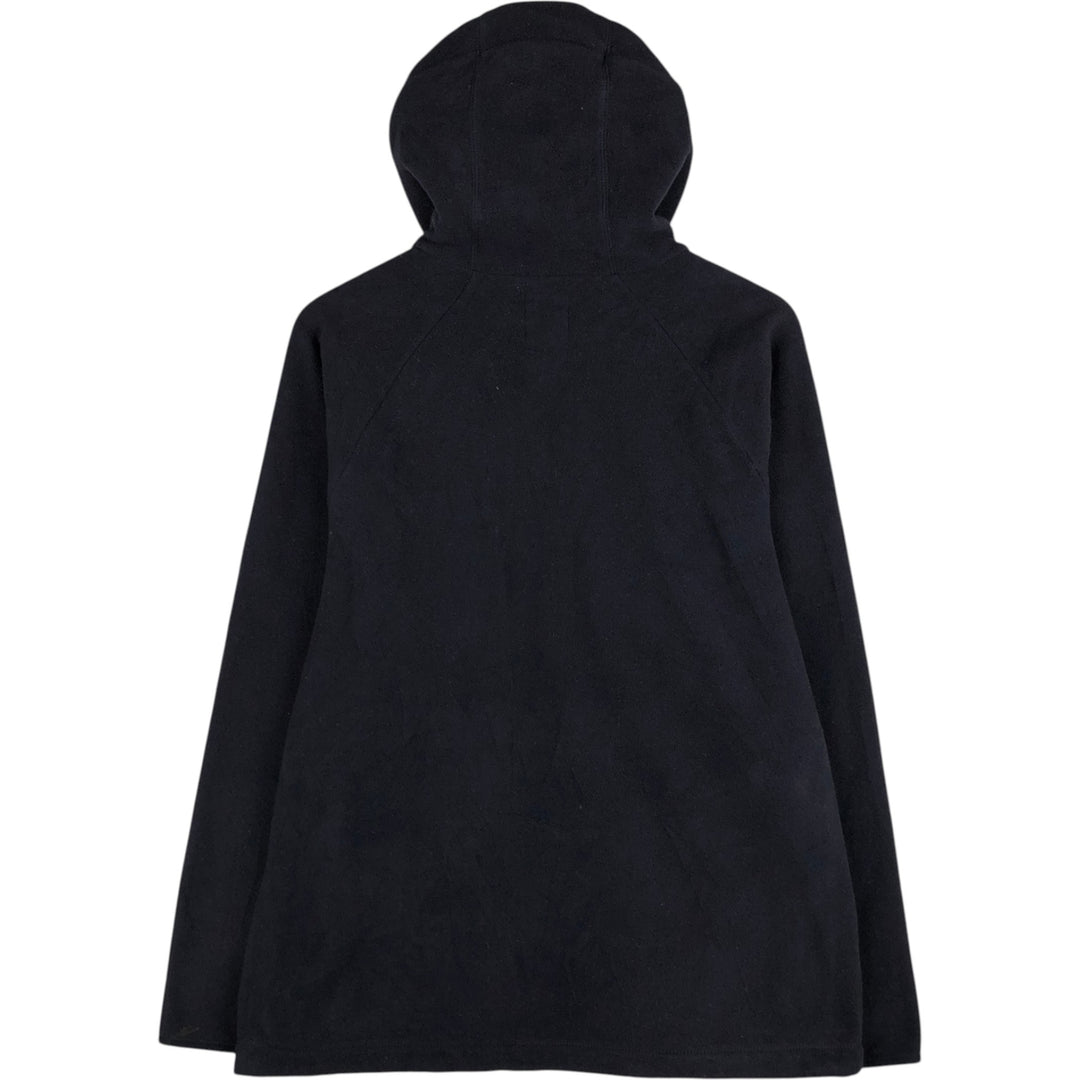 Ralph Lauren Chaps V-neck fleece pullover hoodie, men's size S polyester navy blue type Vintage Second Hand