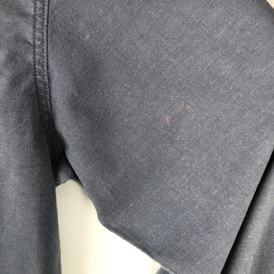 Patagonia STY53330FA18 Long Sleeve Western Shirt, Men's Size L Hemp navy blue type Vintage Second Hand