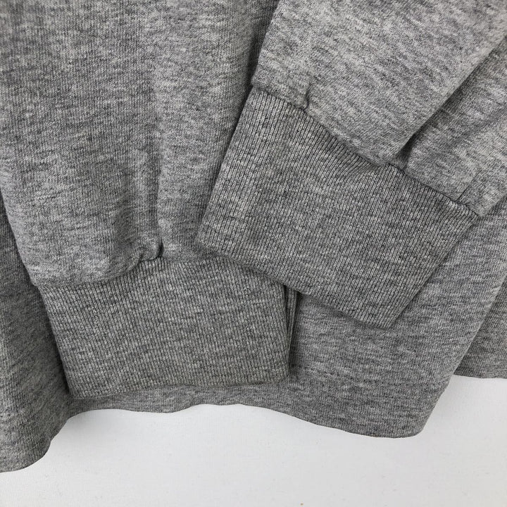 2000'S Adidas long-sleeved T-shirt, Made in USA, Men's Size M cotton gray type Vintage Second Hand