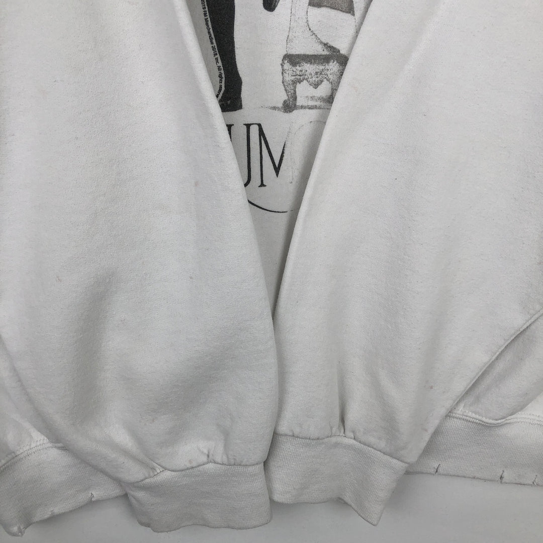 FLEETWOOD MAC band sweatshirt, size M, men's cotton white type Vintage Second Hand