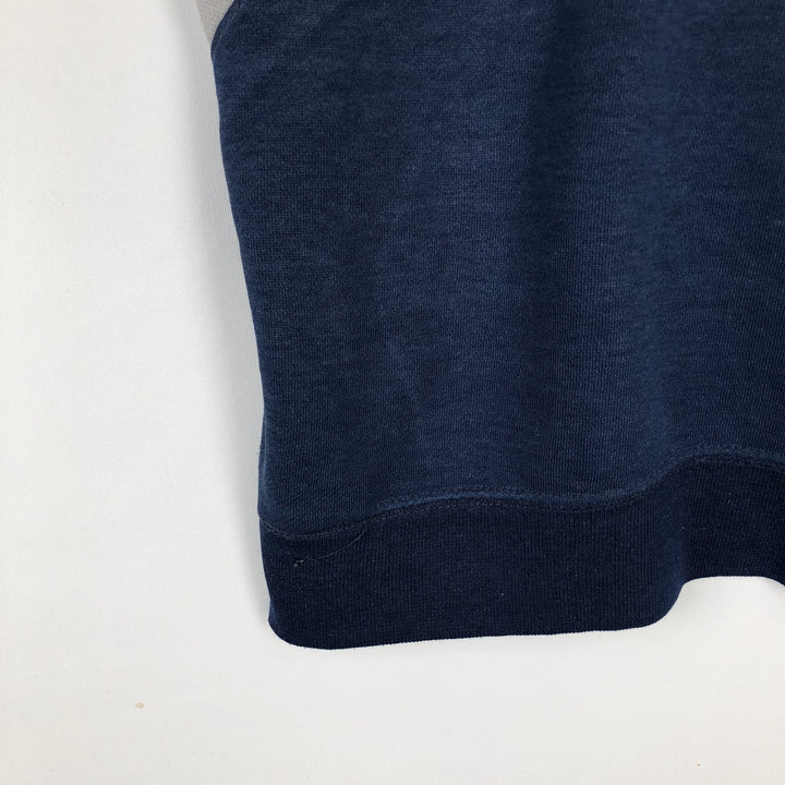 Starter MLB New York Yankees sweatshirt, men's size L (approx.) polyester navy blue type Vintage Second Hand
