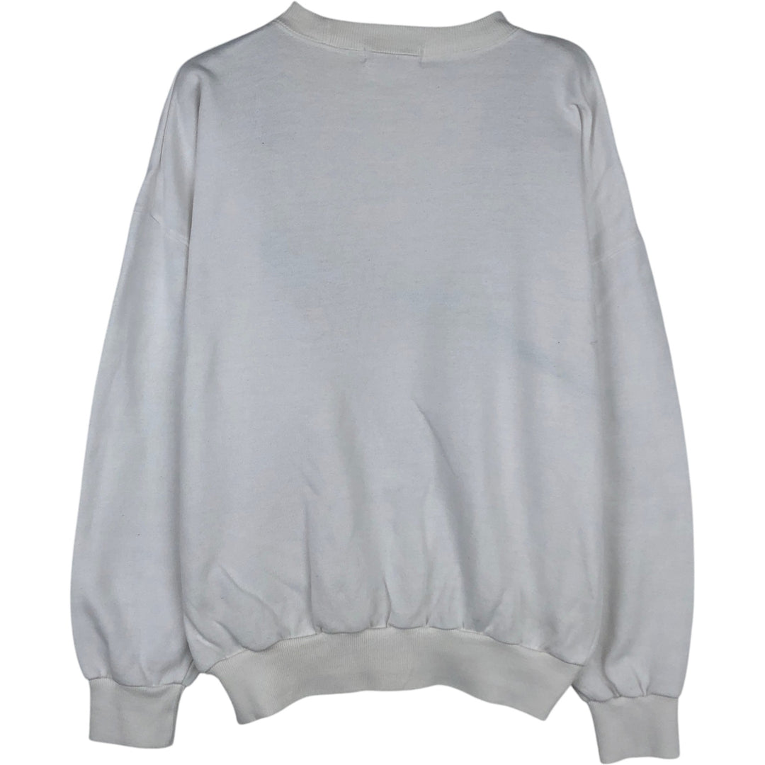 Vintage Puma logo sweatshirt, size 5, men's XL cotton white type Vintage Second Hand
