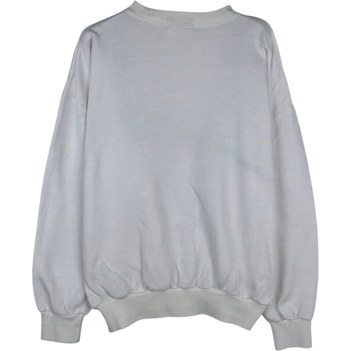 Vintage Puma logo sweatshirt, size 5, men's XL cotton white type Vintage Second Hand