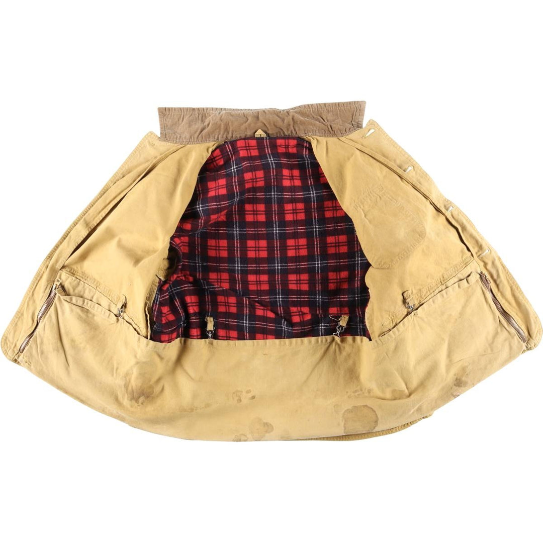 1960'S UNKNOWN Duck Hunting Jacket, Men's Size M (approx.), Vintage unclear Beige type Vintage Second Hand