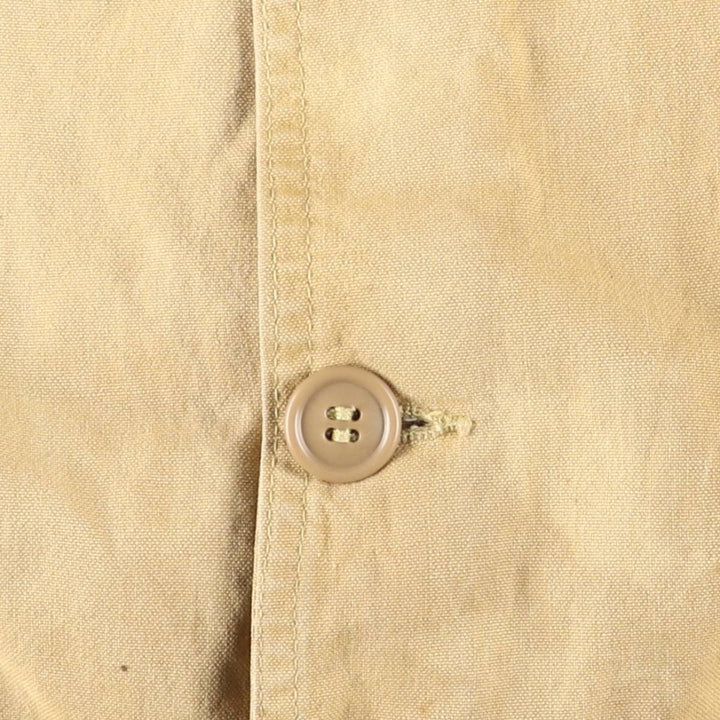 1960'S UNKNOWN Duck Hunting Jacket, Men's Size M (approx.), Vintage unclear Beige type Vintage Second Hand