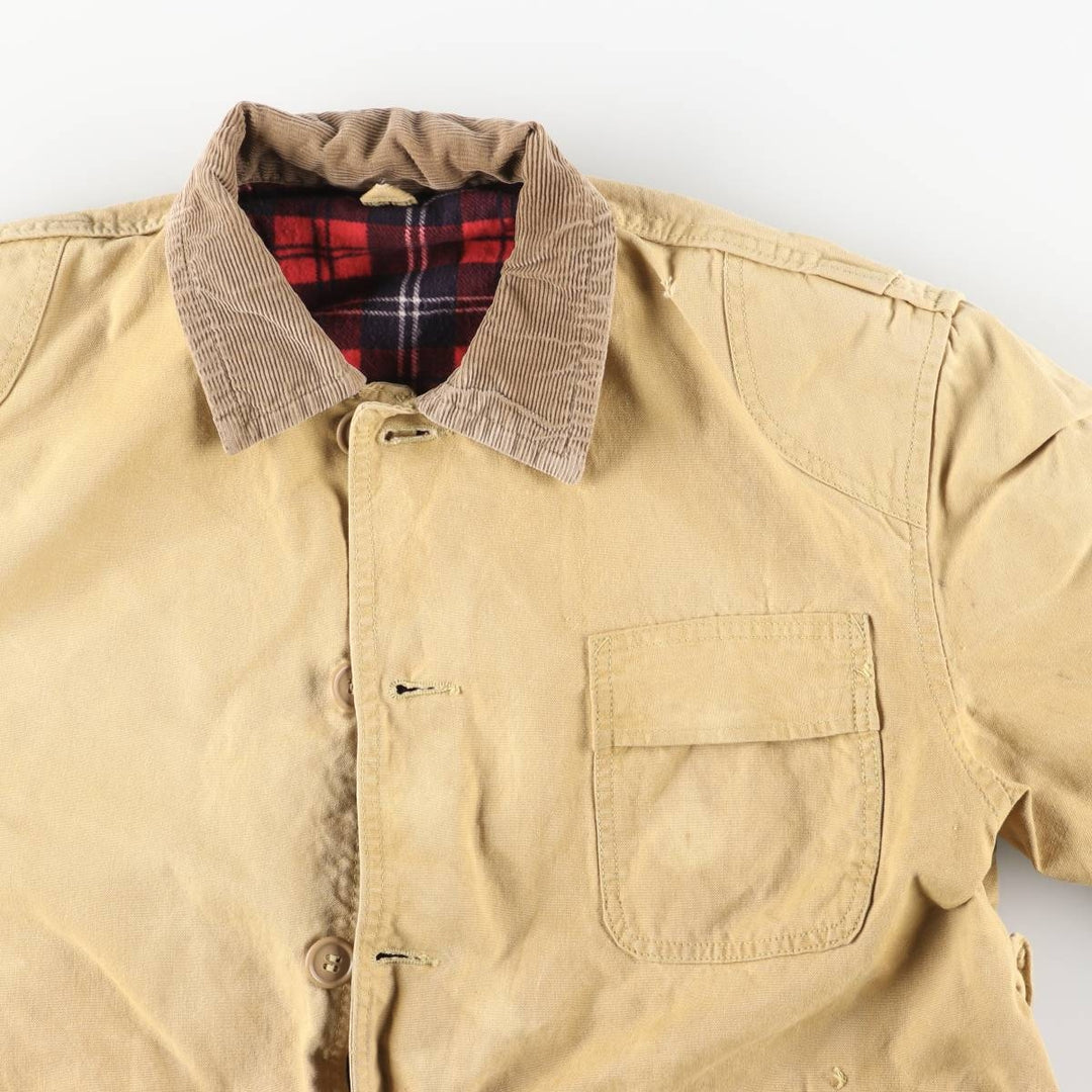 1960'S UNKNOWN Duck Hunting Jacket, Men's Size M (approx.), Vintage unclear Beige type Vintage Second Hand