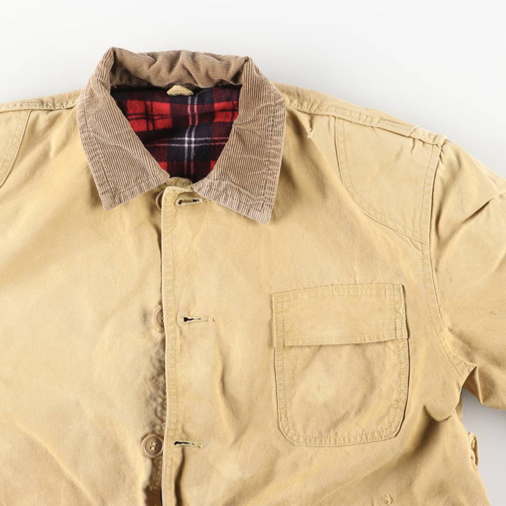 1960'S UNKNOWN Duck Hunting Jacket, Men's Size M (approx.), Vintage unclear Beige type Vintage Second Hand