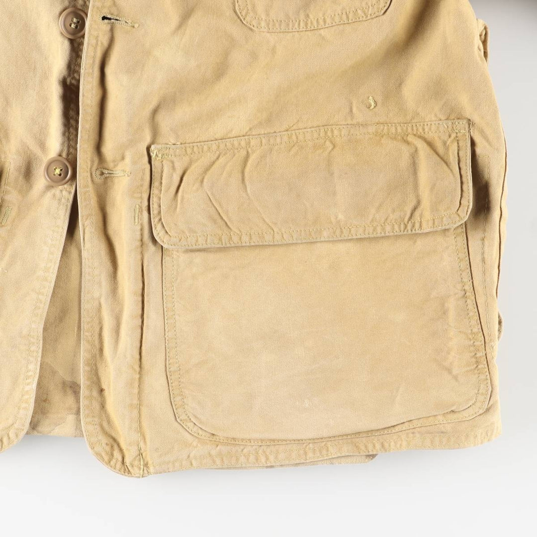 1960'S UNKNOWN Duck Hunting Jacket, Men's Size M (approx.), Vintage unclear Beige type Vintage Second Hand