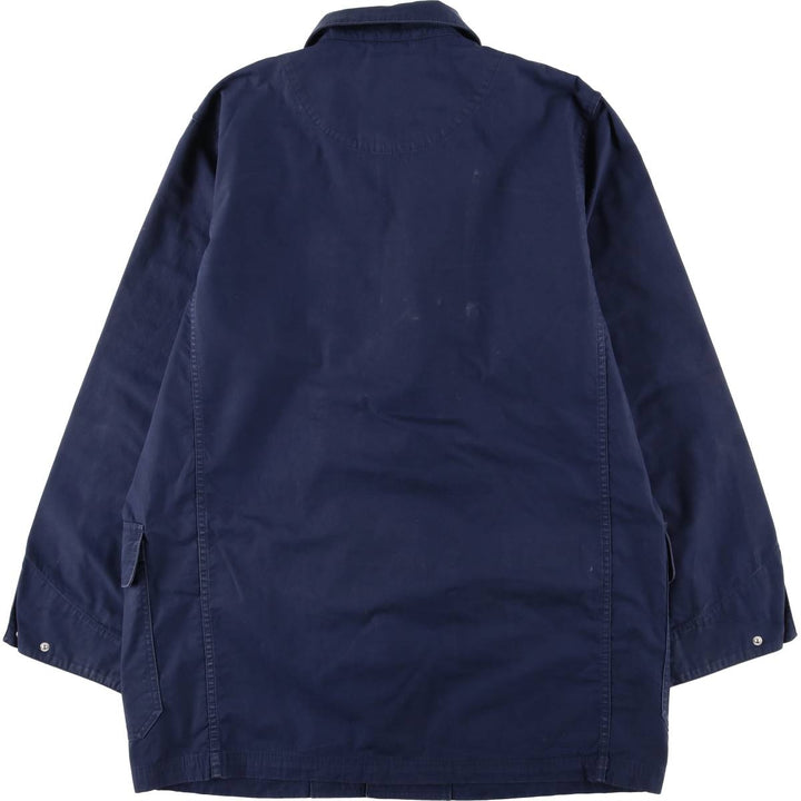Ralph Lauren POLO RALPH LAUREN Fireman Jacket, Men's Size M (approx.) cotton navy blue type Vintage Second Hand