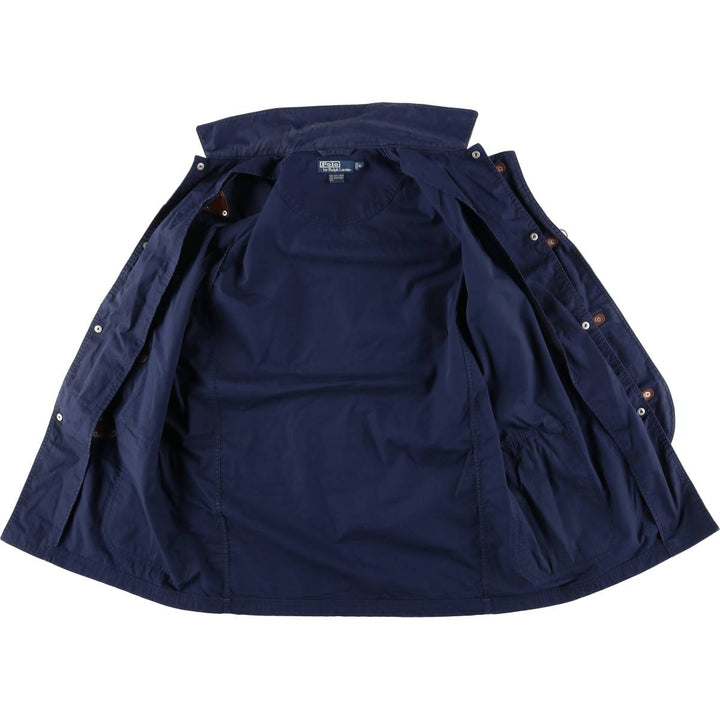 Ralph Lauren POLO RALPH LAUREN Fireman Jacket, Men's Size M (approx.) cotton navy blue type Vintage Second Hand