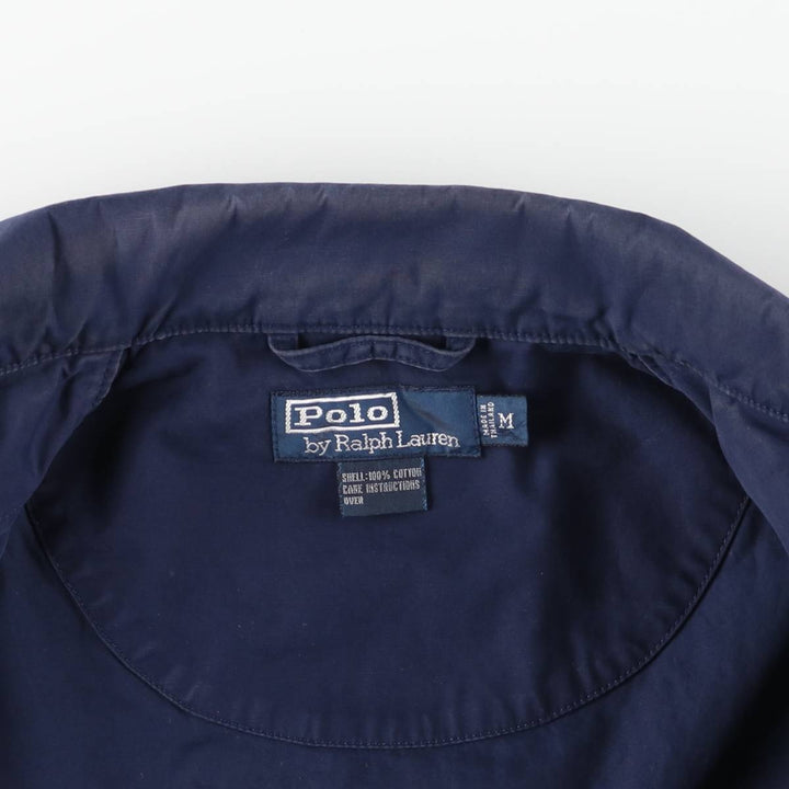 Ralph Lauren POLO RALPH LAUREN Fireman Jacket, Men's Size M (approx.) cotton navy blue type Vintage Second Hand
