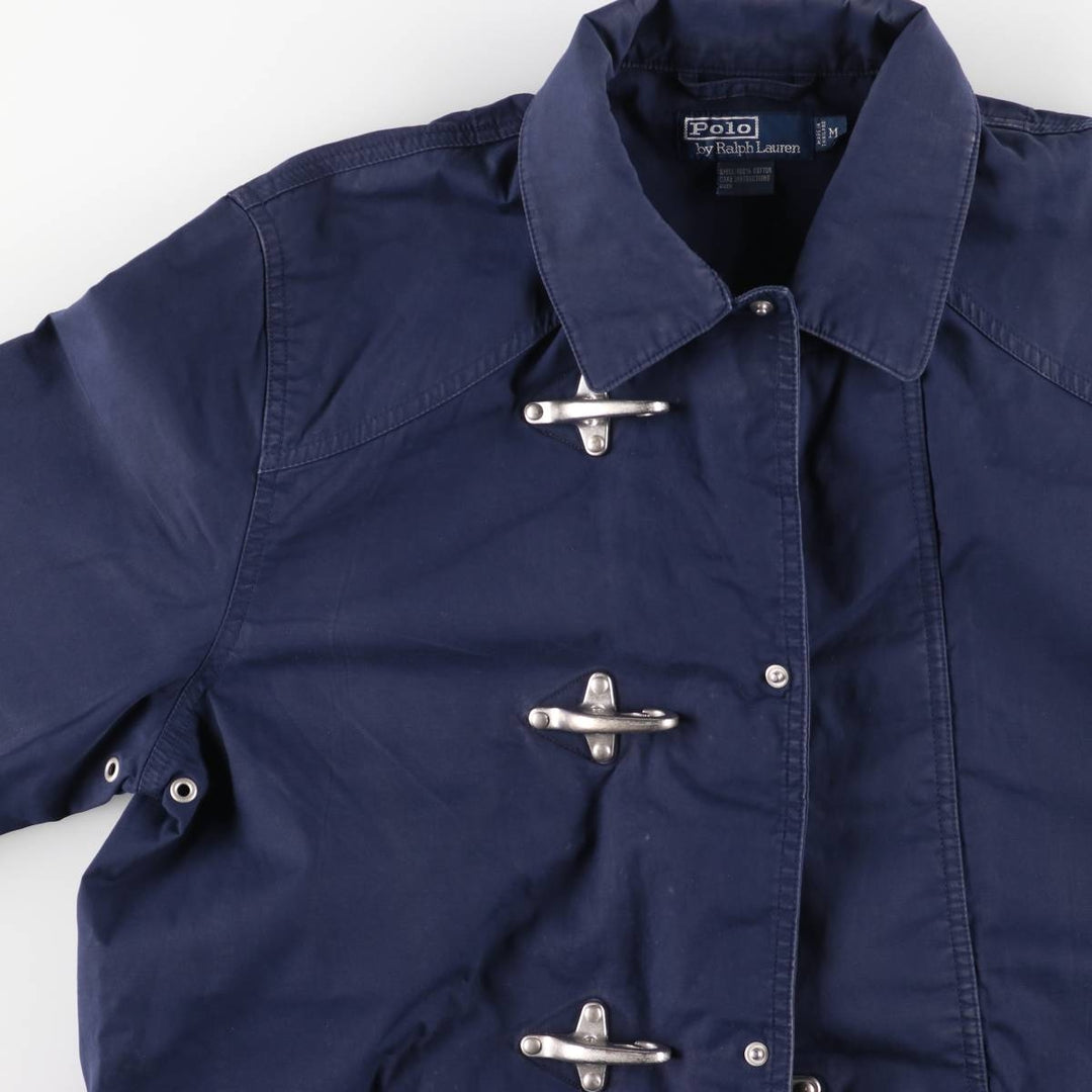 Ralph Lauren POLO RALPH LAUREN Fireman Jacket, Men's Size M (approx.) cotton navy blue type Vintage Second Hand