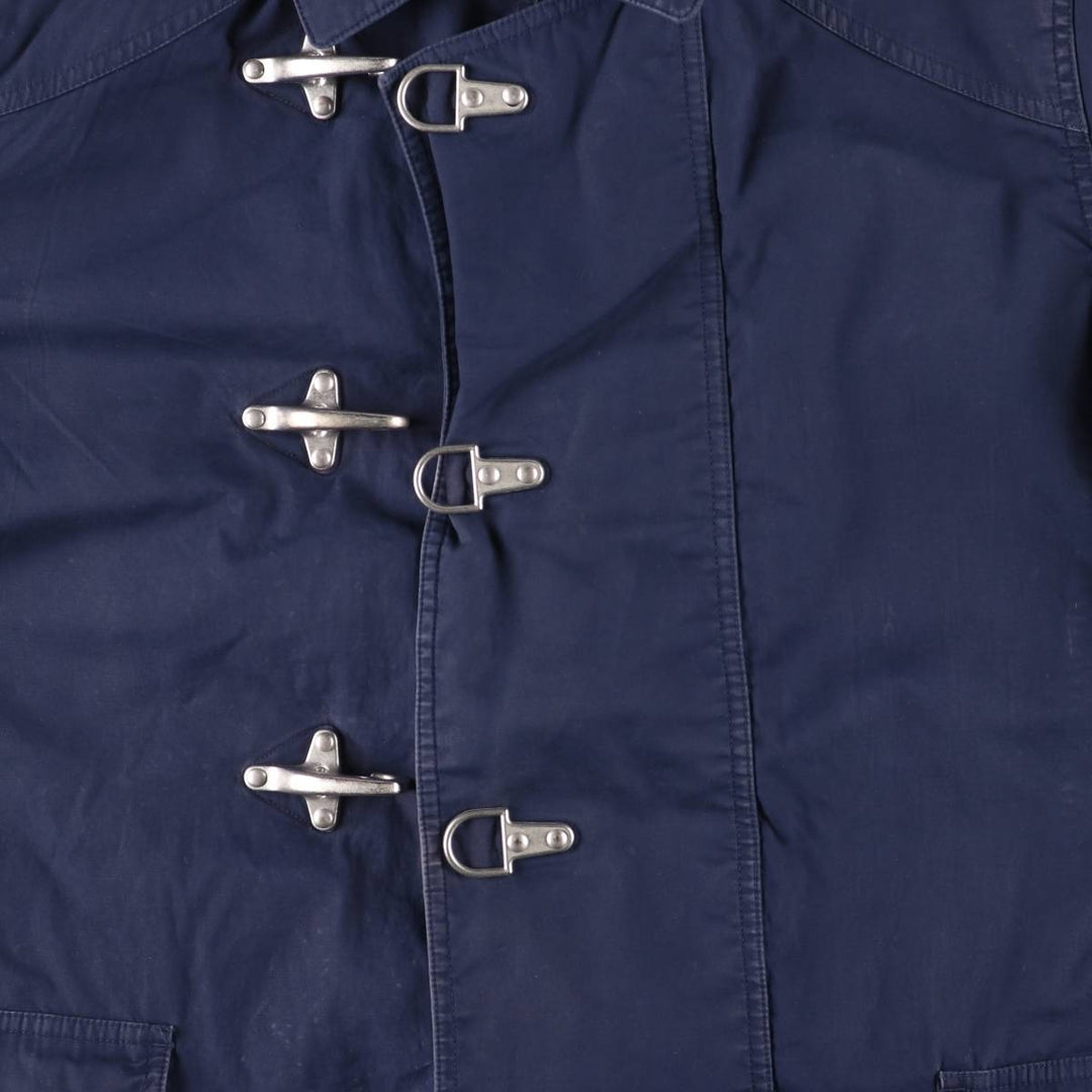 Ralph Lauren POLO RALPH LAUREN Fireman Jacket, Men's Size M (approx.) cotton navy blue type Vintage Second Hand