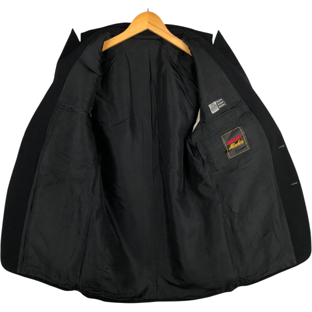 KONEN Peaked Lapel Tailored Jacket, Men's Size M (approx.) unclear black type Vintage Second Hand