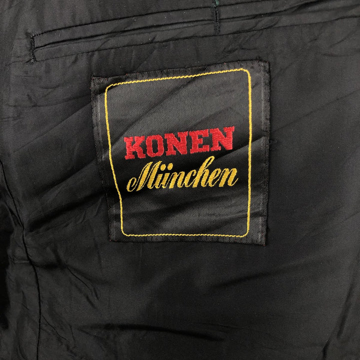 KONEN Peaked Lapel Tailored Jacket, Men's Size M (approx.) unclear black type Vintage Second Hand