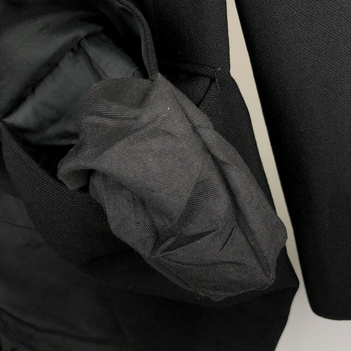 KONEN Peaked Lapel Tailored Jacket, Men's Size M (approx.) unclear black type Vintage Second Hand