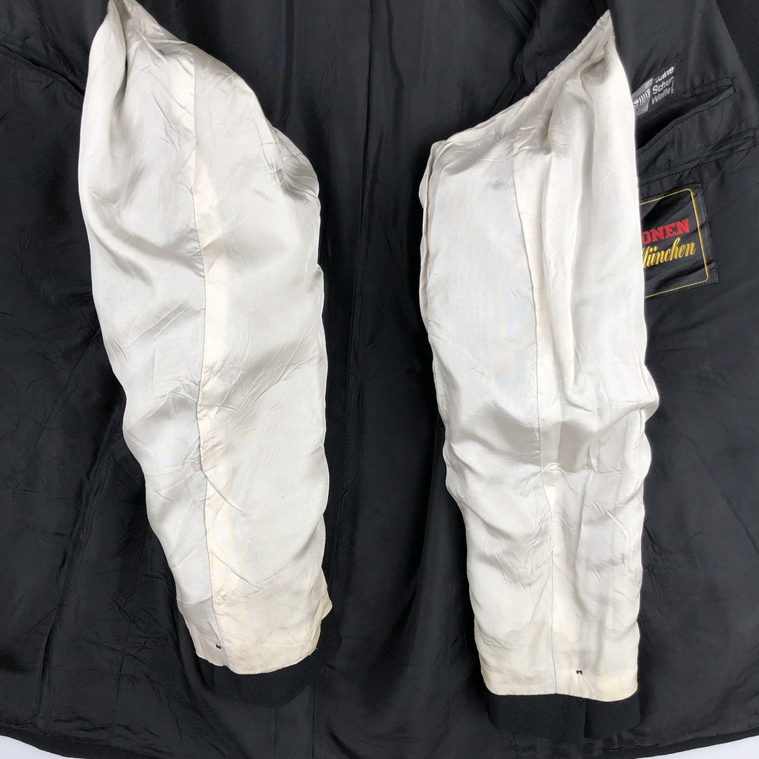 KONEN Peaked Lapel Tailored Jacket, Men's Size M (approx.) unclear black type Vintage Second Hand