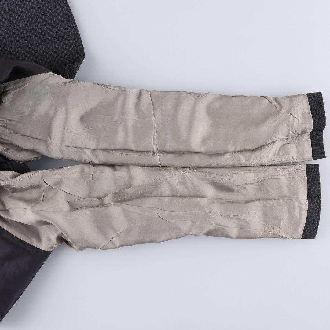 Hugo Boss Striped Wool Tailored Jacket, Men's Size M wool gray type Vintage Second Hand