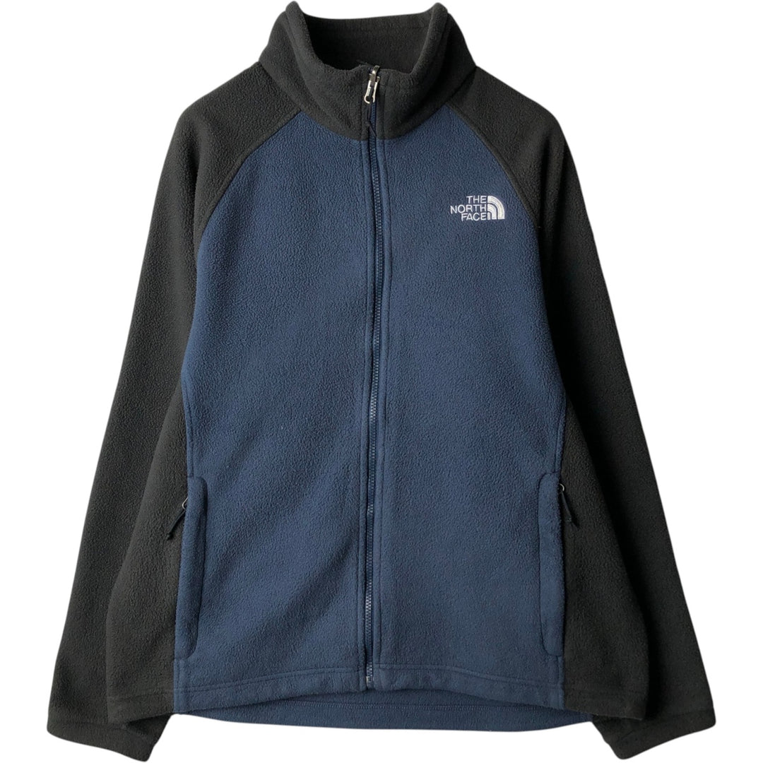 THE NORTH FACE Fleece Jacket Men's XL unclear navy blue type Vintage Second Hand