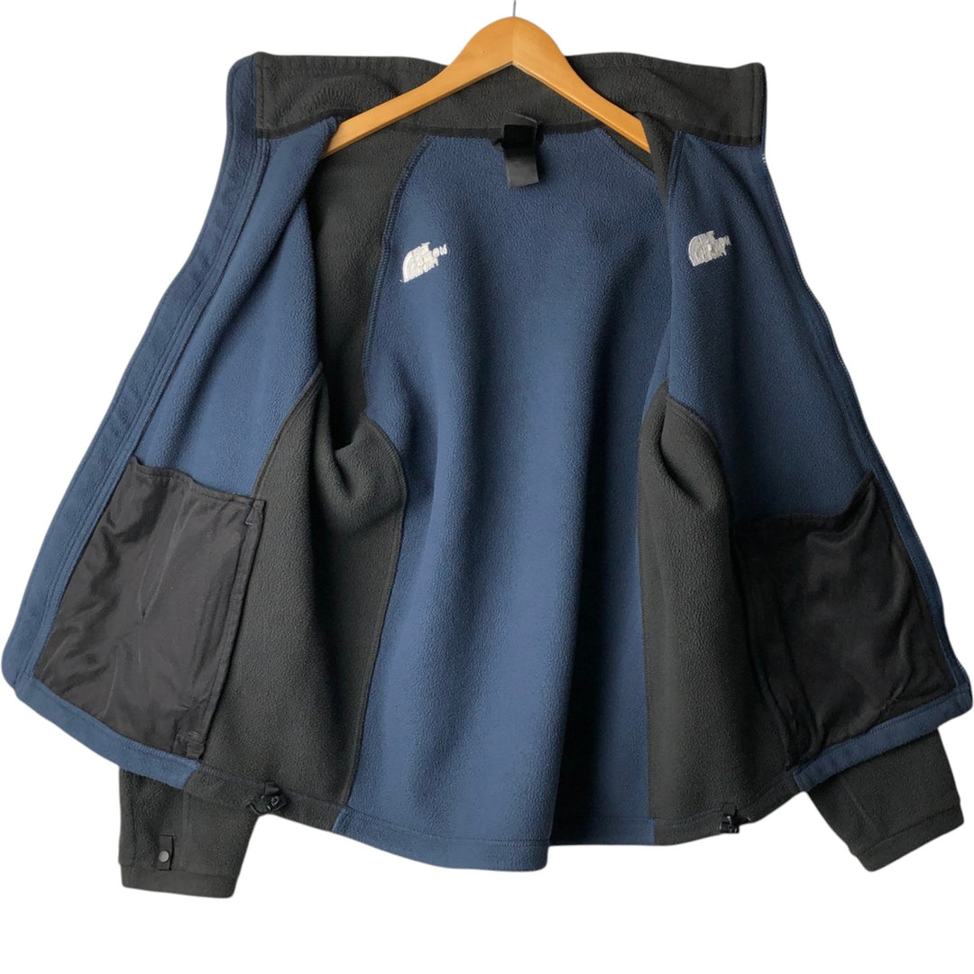 THE NORTH FACE Fleece Jacket Men's XL unclear navy blue type Vintage Second Hand