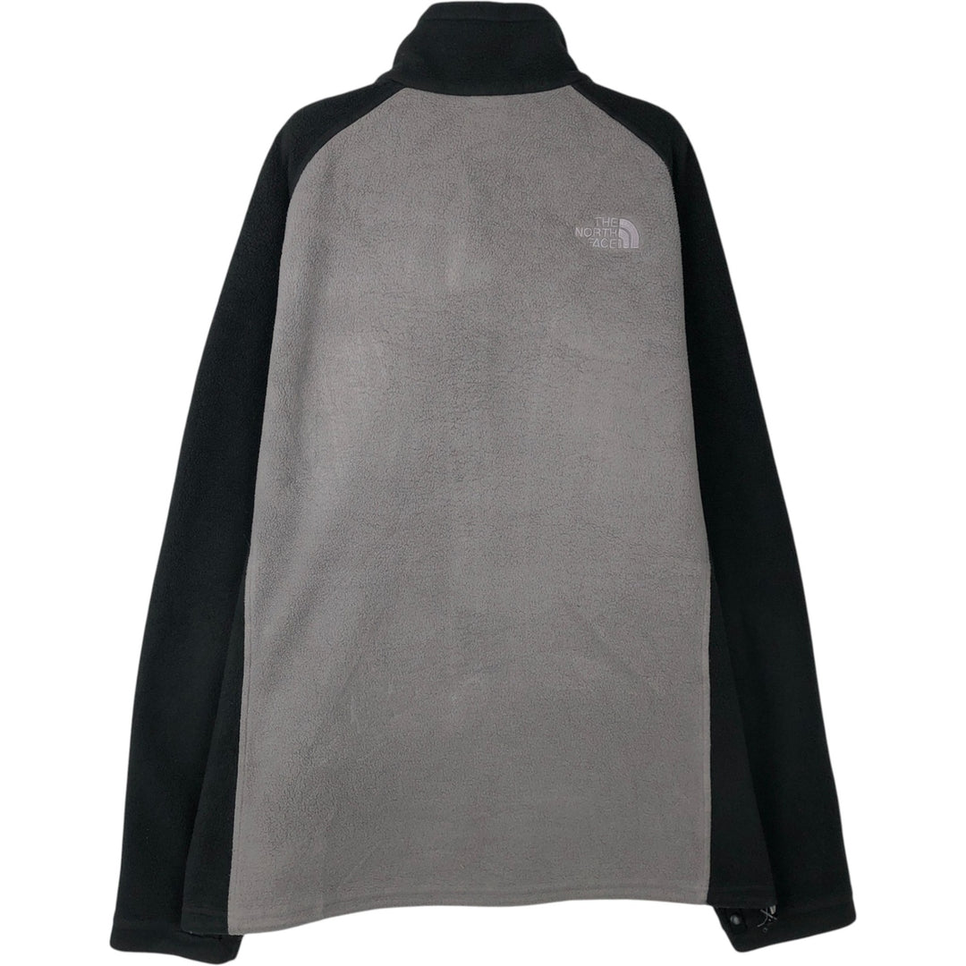 THE NORTH FACE Fleece Jacket, Men's Size L polyester gray type Vintage Second Hand
