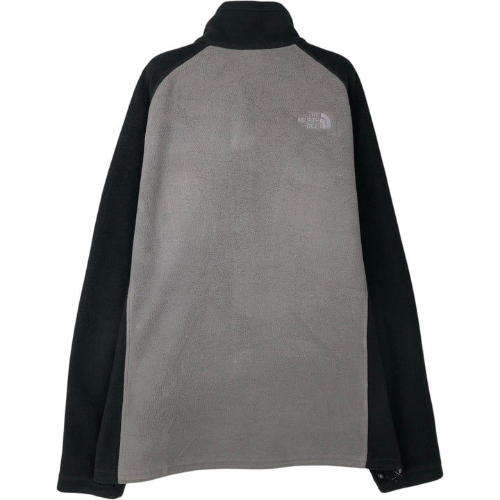 THE NORTH FACE Fleece Jacket, Men's Size L polyester gray type Vintage Second Hand