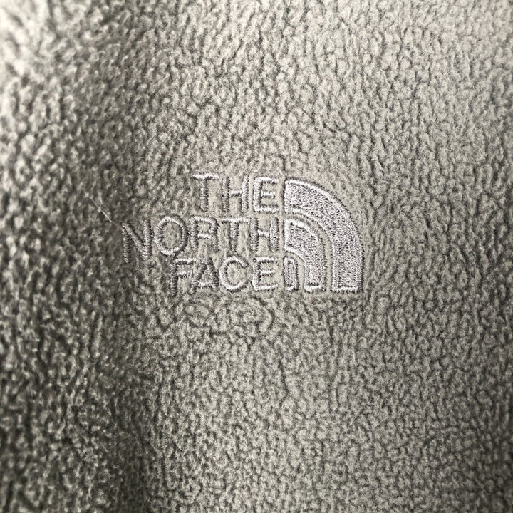 THE NORTH FACE Fleece Jacket, Men's Size L polyester gray type Vintage Second Hand