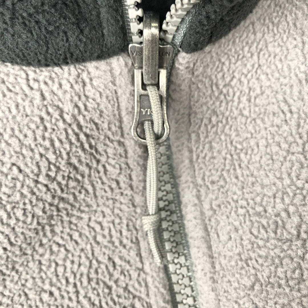 THE NORTH FACE Fleece Jacket, Men's Size L polyester gray type Vintage Second Hand