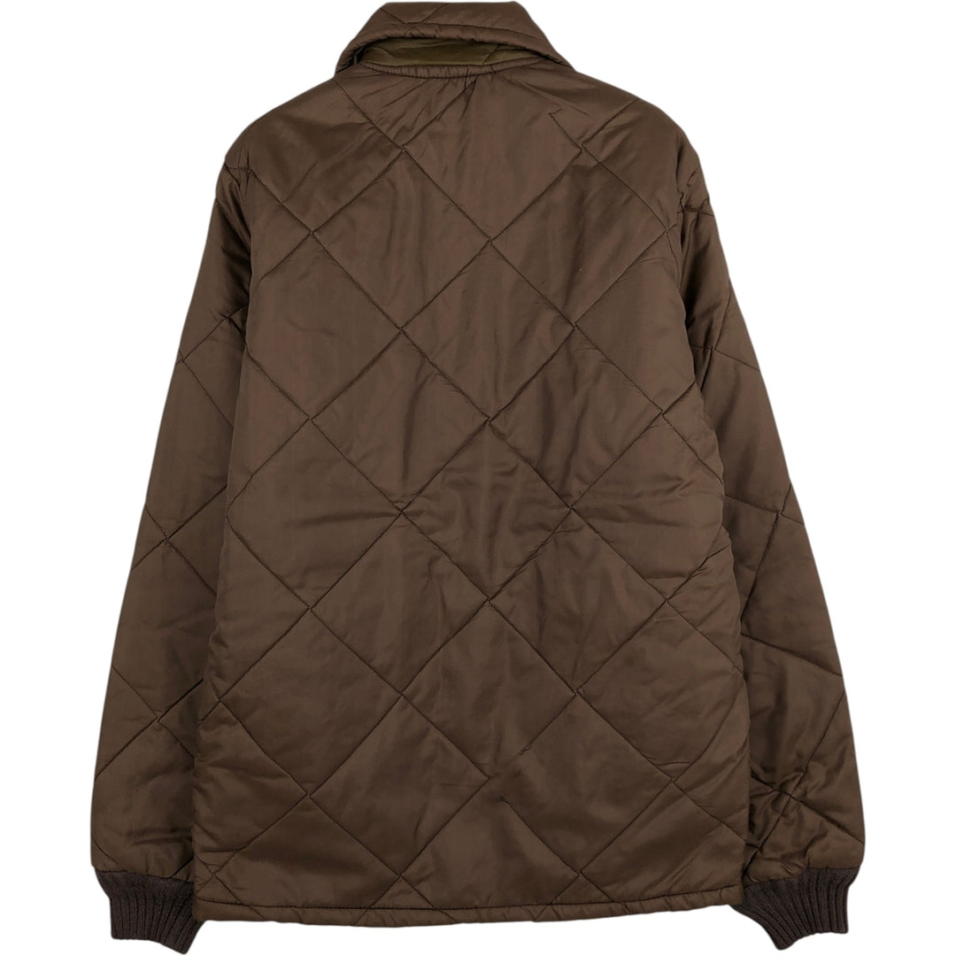 1960s-era quilted puffer jacket, women's size M equivalent, vintage. unclear brown type Vintage Second Hand