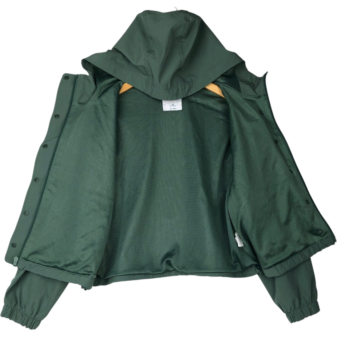 Old Navy ACTIVE Softshell Parka (Women's Size XS) polyester green type Vintage Second Hand