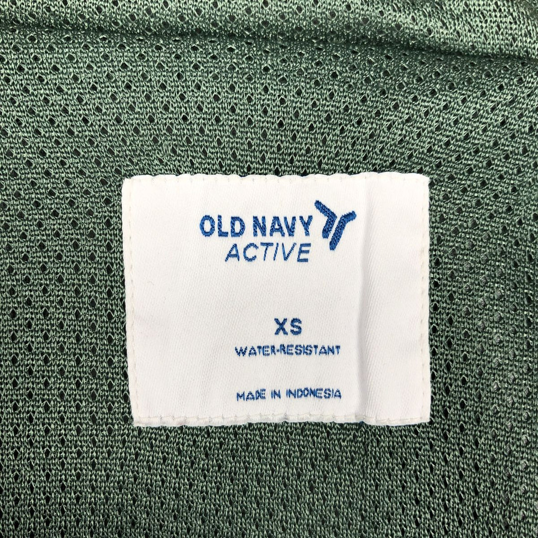 Old Navy ACTIVE Softshell Parka (Women's Size XS) polyester green type Vintage Second Hand