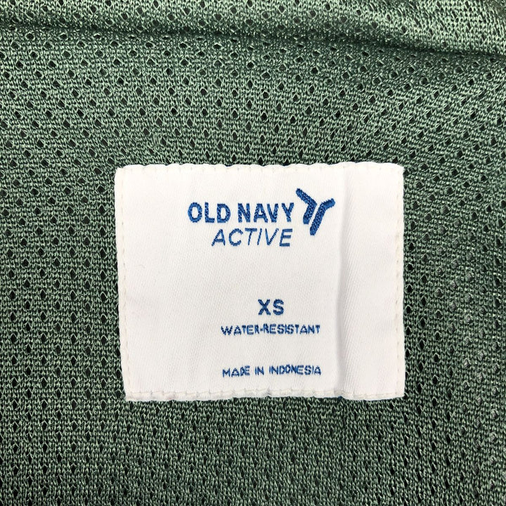 Old Navy ACTIVE Softshell Parka (Women's Size XS) polyester green type Vintage Second Hand