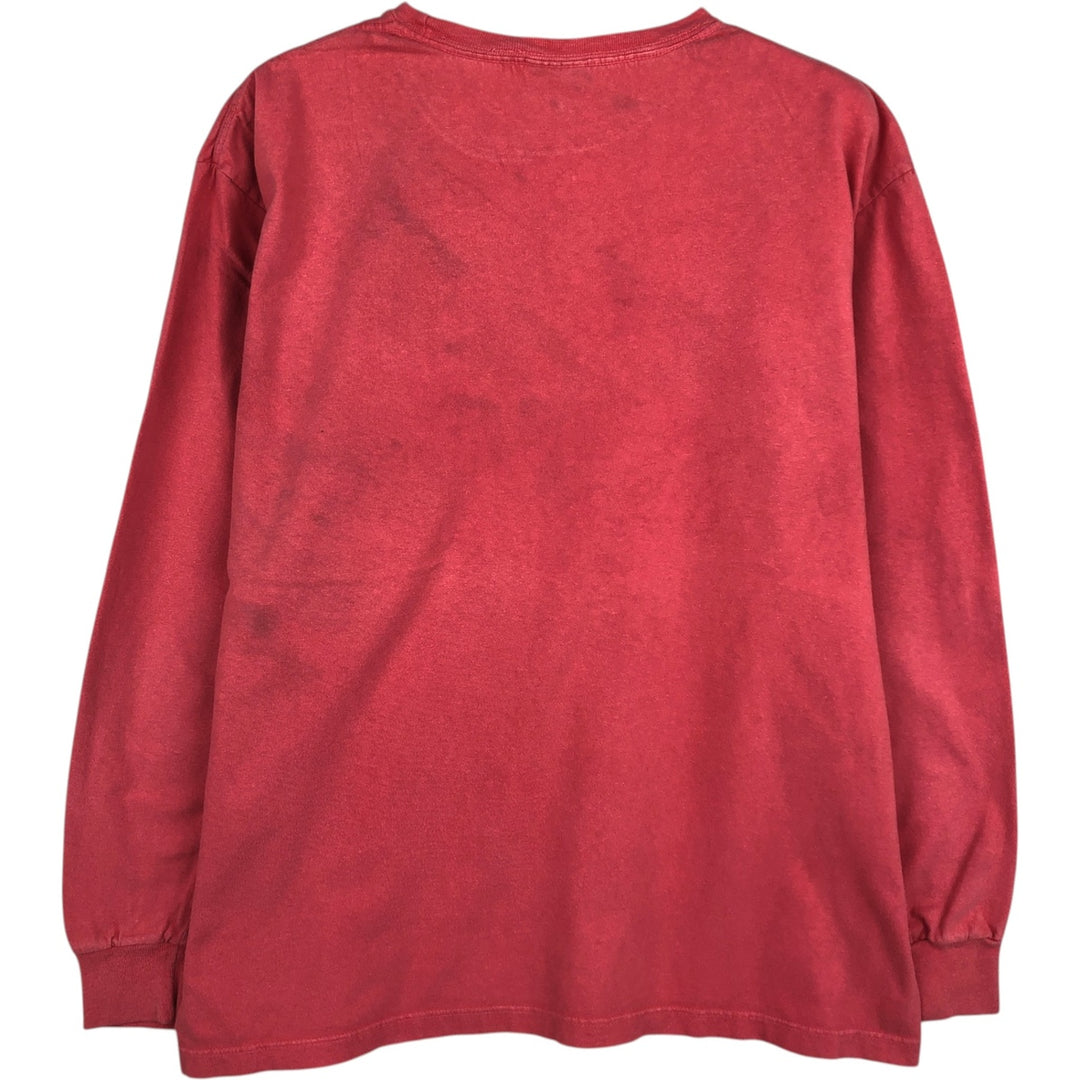 Ralph Lauren POLO by Ralph Lauren Long-Sleeve T-Shirt (Men's Size M equivalent) cotton pink type Vintage Second Hand