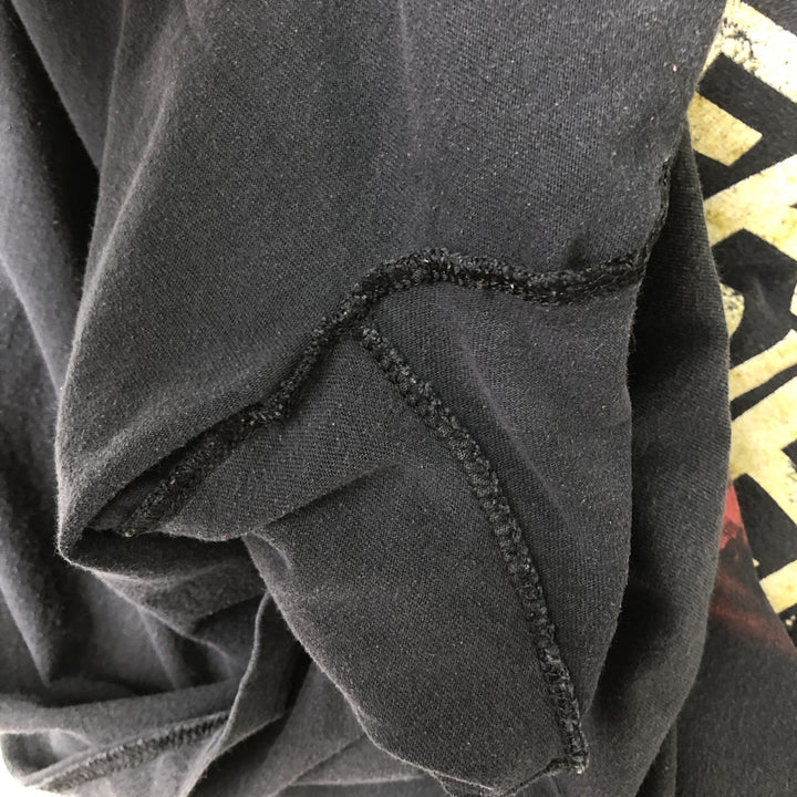 2000'S Zion Bob Marley Band T-shirt (Men's size L) cotton Charcoal Vintage Second Hand