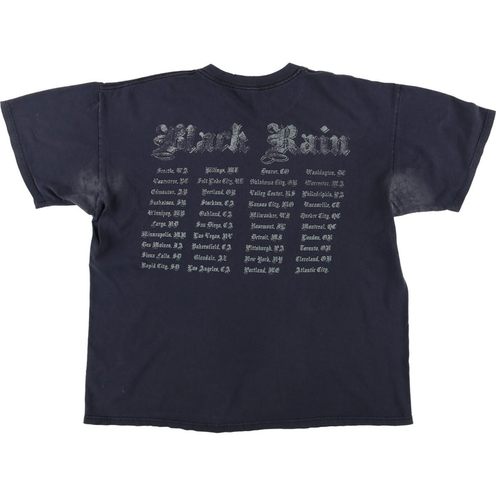 OZZY OSBOURNE Ozzy Osbourne Band T-shirt Band T Men's XL size unclear black type Vintage Second Hand