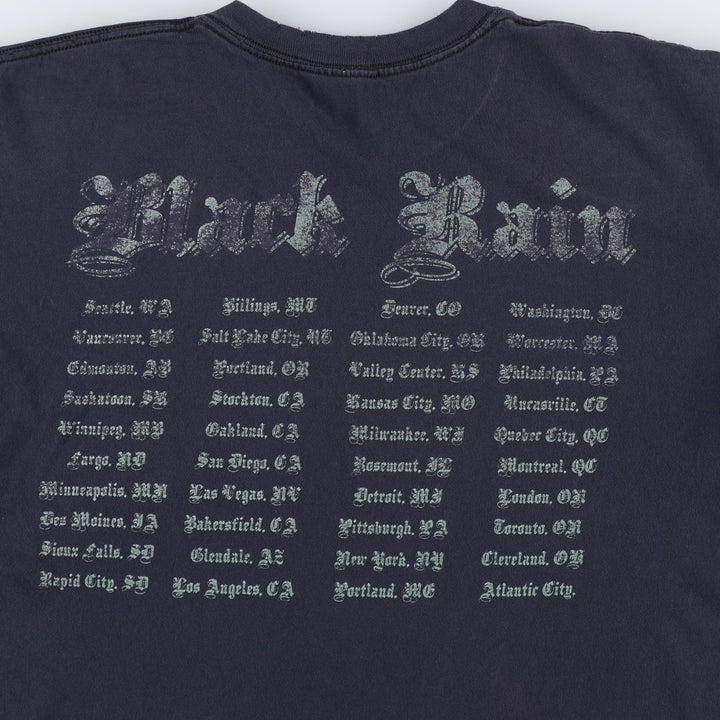 OZZY OSBOURNE Ozzy Osbourne Band T-shirt Band T Men's XL size unclear black type Vintage Second Hand