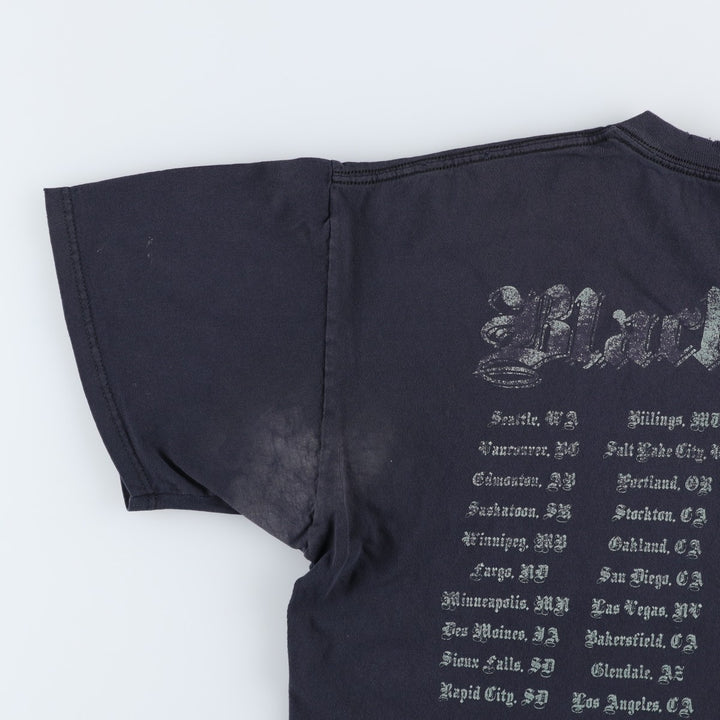 OZZY OSBOURNE Ozzy Osbourne Band T-shirt Band T Men's XL size unclear black type Vintage Second Hand