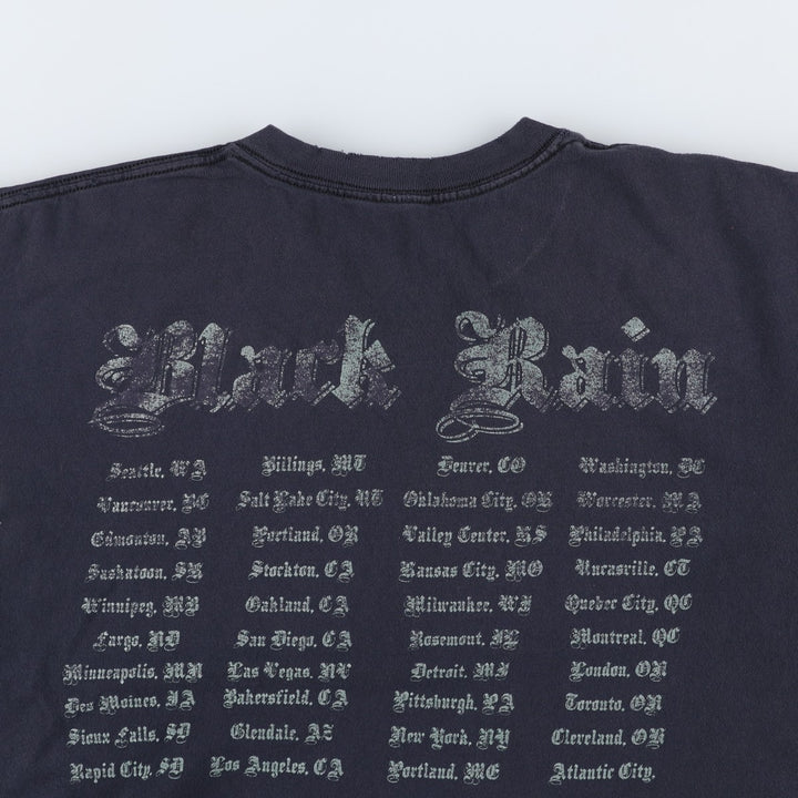 OZZY OSBOURNE Ozzy Osbourne Band T-shirt Band T Men's XL size unclear black type Vintage Second Hand