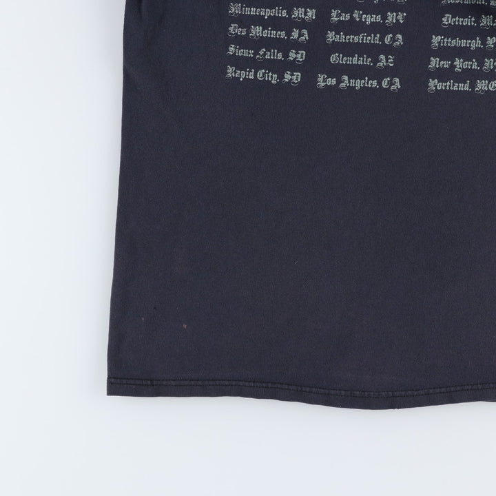 OZZY OSBOURNE Ozzy Osbourne Band T-shirt Band T Men's XL size unclear black type Vintage Second Hand