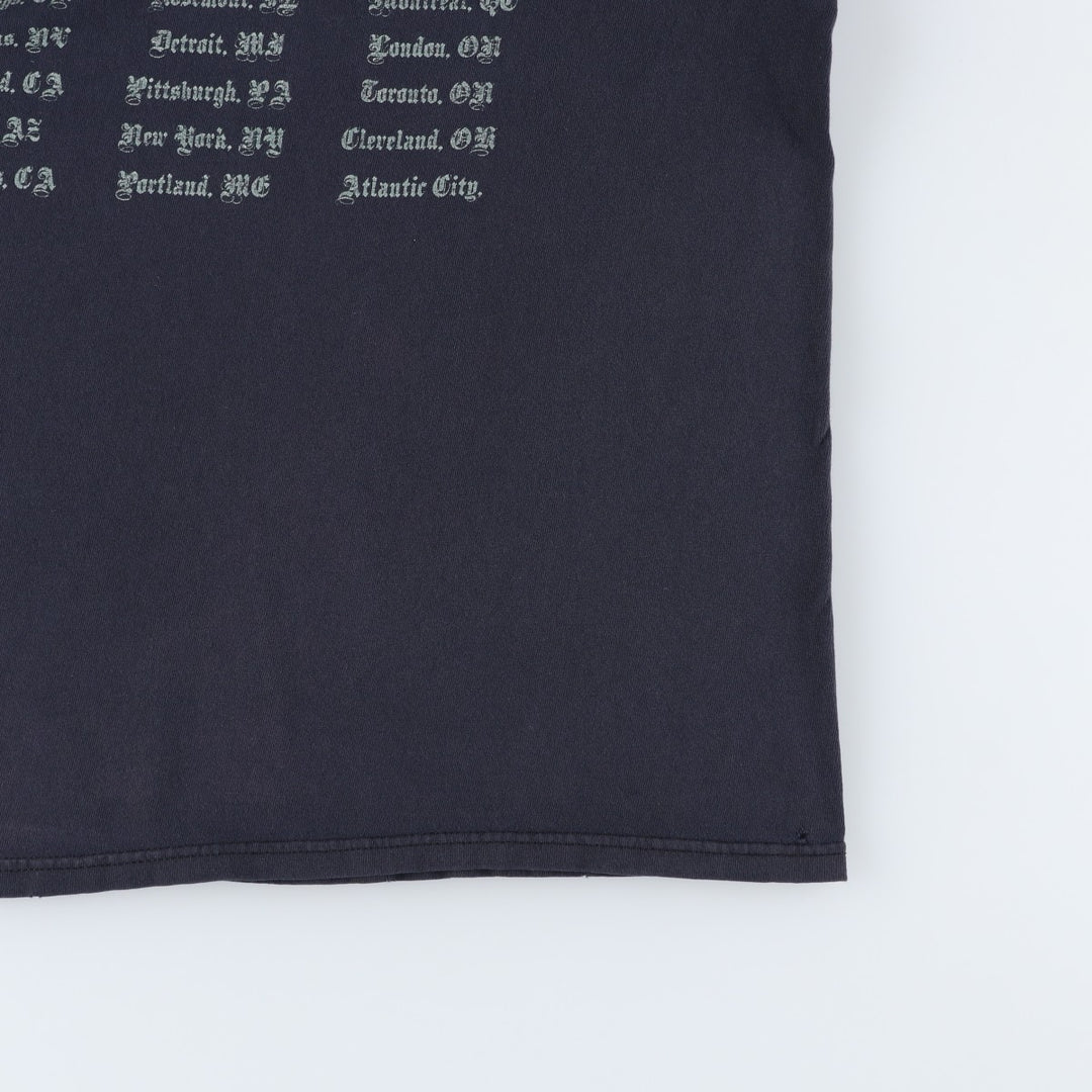 OZZY OSBOURNE Ozzy Osbourne Band T-shirt Band T Men's XL size unclear black type Vintage Second Hand