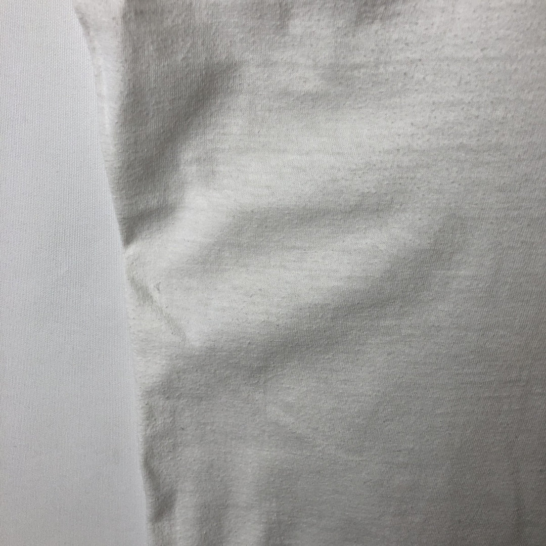 ~90'S Vintage Printed T-shirt, Men's S size unclear white type Vintage Second Hand