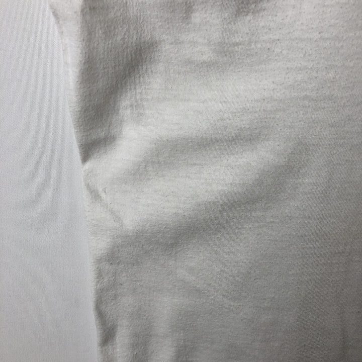 ~90'S Vintage Printed T-shirt, Men's S size unclear white type Vintage Second Hand