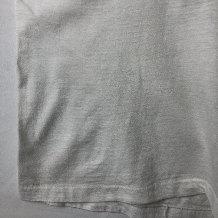 ~90'S Vintage Printed T-shirt, Men's S size unclear white type Vintage Second Hand