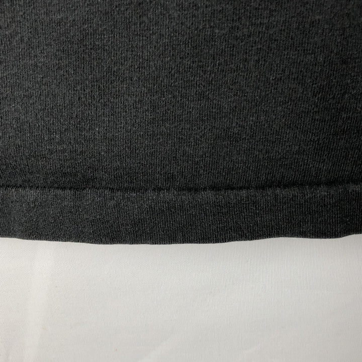 90'S Fruit of the Loom printed T-shirt, made in the USA, men's XL size, vintage cotton black type Vintage Second Hand