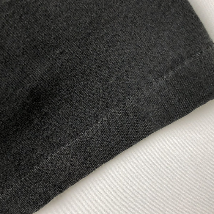 90'S Fruit of the Loom printed T-shirt, made in the USA, men's XL size, vintage cotton black type Vintage Second Hand